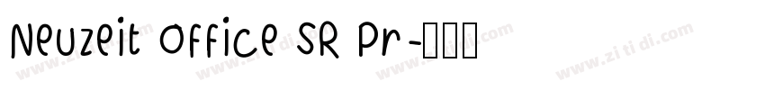 Neuzeit Office SR Pr字体转换